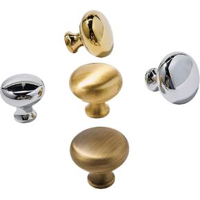 Circular Drawer Silver Small Solid Brass Kitchen Cabinet Gold Handle 1Pcs(30mm-Yellow Bronze) in Saudi Arabia