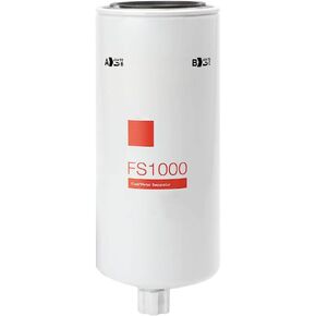 FS1000 Water Separator Fuel Filter Compatible with Cummins Engines Fit For Freightliner Kenworth Peterbilt Replaces 256-8753,25011689,3329289, P551000,4377880,2568753,33439,33783,15587139 Set Of 8 in Saudi Arabia