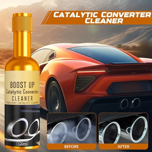 3PC Catalytic Converter Cleaner, Exhaust System Pipe Carbon Removal Cleaner, Auto Parts Engine Cleaner, Fuel System Treatment Oil Additive for Gas and Diesel Car in Saudi Arabia