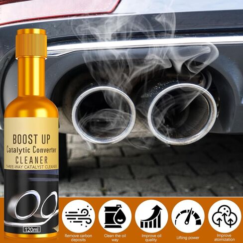 3PC Catalytic Converter Cleaner, Exhaust System Pipe Carbon Removal Cleaner, Auto Parts Engine Cleaner, Fuel System Treatment Oil Additive for Gas and Diesel Car in Saudi Arabia