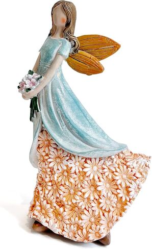 Sunflower Angel Figurines Home Decor, Encouragement Anniversary Retirement Gift for Woman, Memorial Bereavement Sympathy Gifts Idea in Saudi Arabia