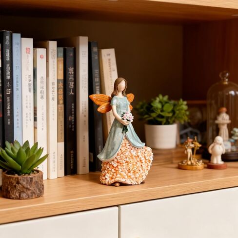 Sunflower Angel Figurines Home Decor, Encouragement Anniversary Retirement Gift for Woman, Memorial Bereavement Sympathy Gifts Idea in Saudi Arabia