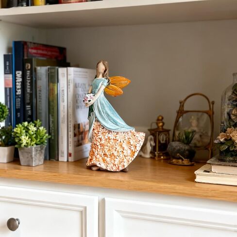 Sunflower Angel Figurines Home Decor, Encouragement Anniversary Retirement Gift for Woman, Memorial Bereavement Sympathy Gifts Idea in Saudi Arabia
