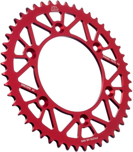 JT Sprockets JTA210.42BLK Black Racelite Anodized Aluminum 7075 T6 Rear Sprocket, Single in Saudi Arabia