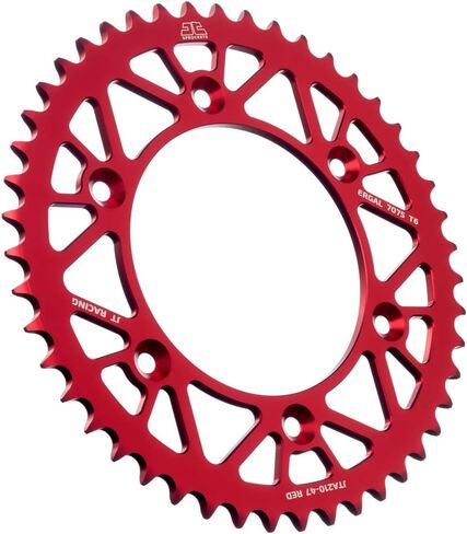 JT Sprockets JTA210.42BLK Black Racelite Anodized Aluminum 7075 T6 Rear Sprocket, Single in Saudi Arabia