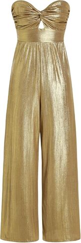 CIDER Metallic Twist Cut Out Jumpsuit in Saudi Arabia