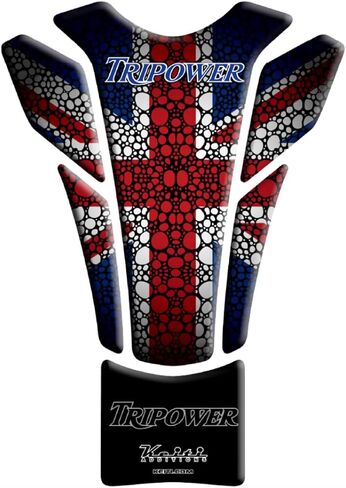 Keiti Motorcycle Tank Pad UK Flag for Triumph TTR-704R in Saudi Arabia