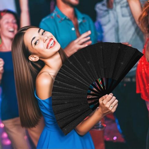 أحذية Glitter على مروحة اليد الأرضية ، أحذية بحجم 13 بوصة على المروحة الأرضية ، ومراوح ضباط كبيرة للرقص على الخط ، والرقص المحمولة للرقص على الهذيان ، والحفلات الموسيقية في الهواء الطلق ، وحفل الزفاف ، والحفلات ، in Saudi Arabia