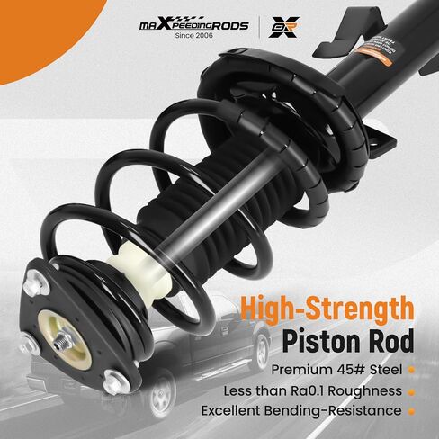 MaxPeedingRods 2PCS الدعامات الأمامية لـ Mazda 3 2004-2013 Mazda 5 2006-2010 FWD ، 172264 172263 Strock Struts Complete مع مجموعة ربيع لفائف in Kuwait