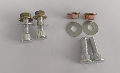 Front Rear Wheel Studs & Lug Nut Kit # 85-1004 Replacement for YAMAHA RAPTOR Warrior Banshee 350 660R Blaster 200 ATV in Saudi Arabia