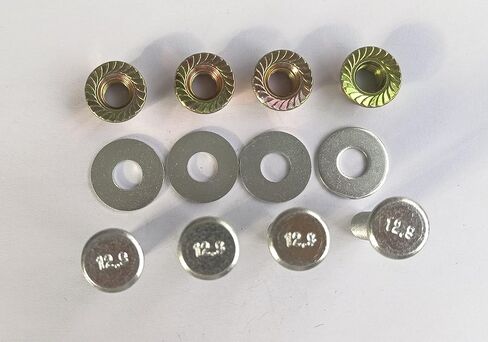 Front Rear Wheel Studs & Lug Nut Kit # 85-1004 Replacement for YAMAHA RAPTOR Warrior Banshee 350 660R Blaster 200 ATV in Saudi Arabia