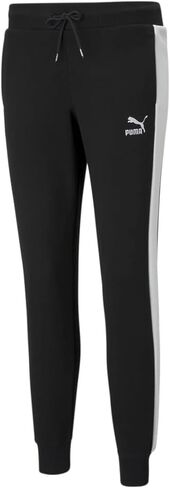 PUMA Women's Iconic T7 Woven Track Pants, Lotus, Small in Saudi Arabia