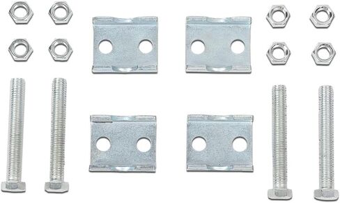 Strut Shocks Coil Spring Compressor 2-Way Adjustable Lift or Lower Spring Spacer, Coil Spring Lift Spacers Kit, Silver, 4Pcs in Saudi Arabia