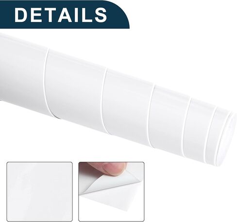 فيلم White Protective Car Wrap 18.04ft × 59.84inch الغلاف الخارجي الداخلي لغطاء الفينيل in Saudi Arabia