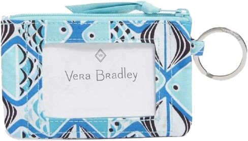 Vera Bradley Go Go Fish Blue Style zip id case in Saudi Arabia