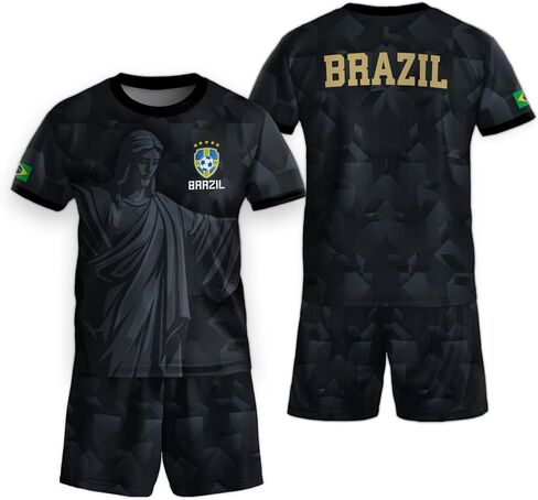Brazilian Jersey Boys, Brazil Soccer Jerseys, Brazil Jersey Kids, Brazilian Soccer Shirt, Youth Jerseys in Saudi Arabia