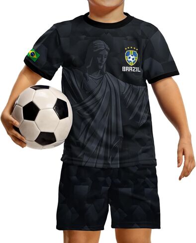 Brazilian Jersey Boys, Brazil Soccer Jerseys, Brazil Jersey Kids, Brazilian Soccer Shirt, Youth Jerseys in Saudi Arabia