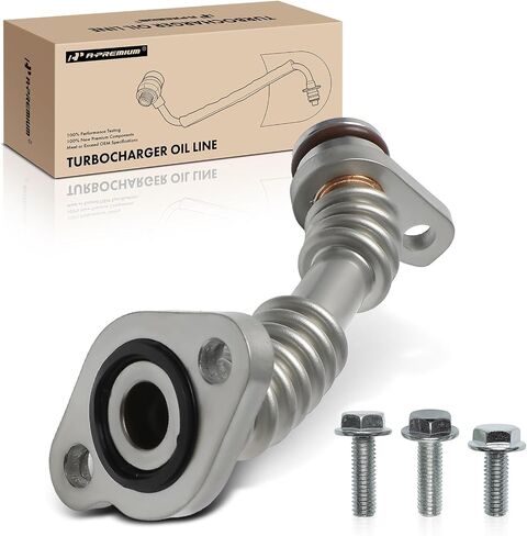 A-Premium Turbocharger Oil Line متوافق مع Ford Escape 2017-2019 ، Fusion 2017-2020 ، Edge 2016-2018 & Lincoln MKZ 2017-2018 ، MKC 2017-2019 ، 2.0L in Saudi Arabia