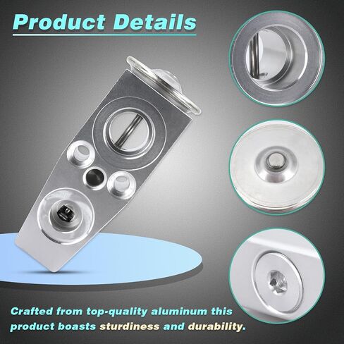 A/C Expansion Valve Fits 2014-2016 Chevy Silverado 1500/2500,15-16 Silverado 2500HD/3500/3500HD/Suburban/Suburban 3500HD/Tahoe,14-16 Sierra/Sierra 1500,15-16 Sierra 2500HD/3500HD Replace#39460 in Saudi Arabia