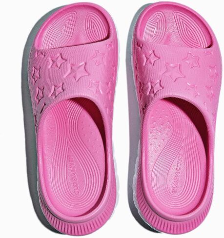 GLOBALWIN Sports Sandals Recovery Slides For Women | Comfortable Arch Support, Indoor Outdoor Cloud Slippers, Reduce Stress on Feet, Lightweight in Saudi Arabia