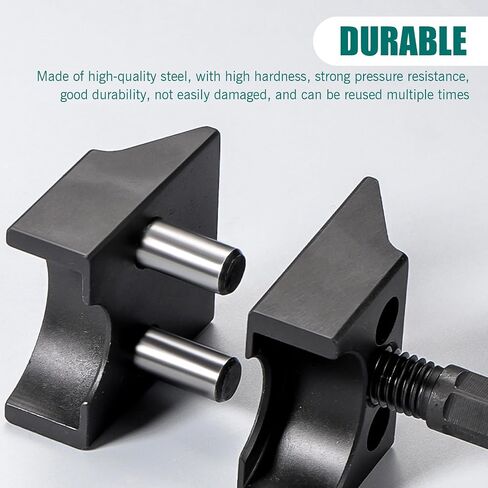 Suspension Strut Split Hub Steering Knuckle Spreader Tool, Strut Spreader Tool, Compatible with VW Audi Ford and More (Black) in Saudi Arabia