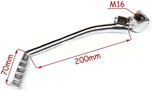 Kick Start Starter Lever 16mm Kick Start Starter Lever for Zongshen YX CB/CG 150 200 250 300cc Pit Dirt Bike Motocross Motorcycle in Saudi Arabia