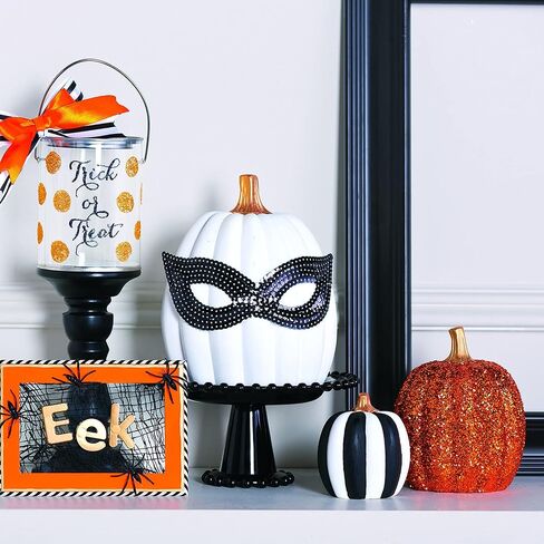 Express Express 4 " - 8 1/2" DIY Craft Decorative Cumpkin Set - 3 قطع - زخارف سقوط الإبداع والهالوين in Saudi Arabia