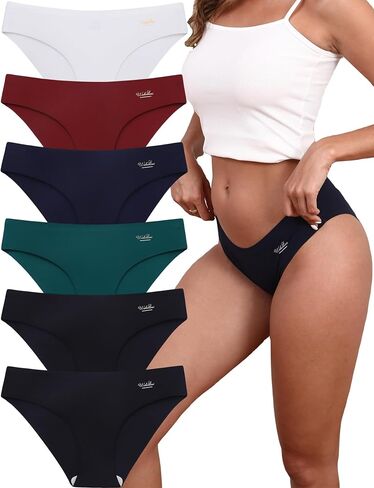 Seamless Women's Underwear - Smart Color-Changing Label & Bikini Panties with Silk-Lined Gusset in Saudi Arabia