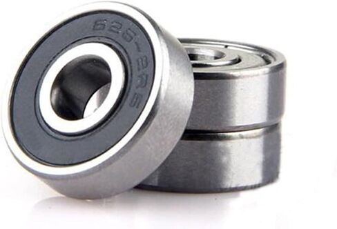 المحامل ، 20/50/100pcs كرة أخدود عميقة تحمل 624-2RS 624 Rs 4x13x5mm ABEC-3 محمل كرة مصغرة للمطاط (624-2RS 50pcs) ، صلابة عالية والصلابة (624-2RS 50pcs) in Saudi Arabia