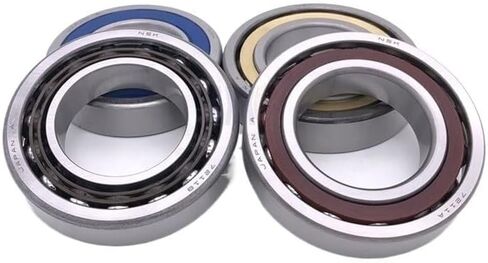 Bearings, Bimetal Seal Shield Micro Deep Groove Bearing Angular Contact Ball Roulement Bearings Bearings Power Transmission Parts,High Hardness and Toughness(7013ac Sul,5) in Saudi Arabia