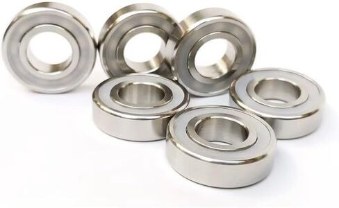 المحامل ، 1pc 316 محامل الفولاذ المقاوم للصدأ S6000/S6001/S6002/S6003/S6004/S6005/S6006/S6007 ZZ/2RS محامل محامل الأخدود العميقة ، الصلابة العالية والصلابة (S6001 2RS 12x28mmmmm) in Kuwait