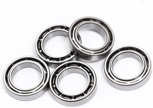 Bearings, Deep Groove Ball Bearing 2Pcs/10Pcs Stainless Steel Bearing Open Bearing SMR52 SMR63 SMR74 SMR83 SMR84 SMR85 SMR93 SMR95 K Open(2Pcs,SMR63 Open 3x6x2)(12PCS,SMR83 open 3x8x2.5) in Saudi Arabia