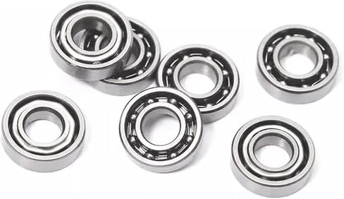 Bearings, Deep Groove Ball Bearing 2Pcs/10Pcs Stainless Steel Bearing Open Bearing SMR52 SMR63 SMR74 SMR83 SMR84 SMR85 SMR93 SMR95 K Open(2Pcs,SMR63 Open 3x6x2)(12PCS,SMR83 open 3x8x2.5) in Saudi Arabia