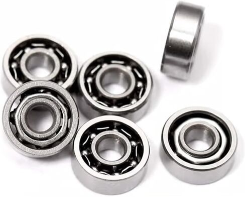 Bearings, Deep Groove Ball Bearing 2Pcs/10Pcs Stainless Steel Bearing Open Bearing SMR52 SMR63 SMR74 SMR83 SMR84 SMR85 SMR93 SMR95 K Open(2Pcs,SMR63 Open 3x6x2)(12PCS,SMR83 open 3x8x2.5) in Saudi Arabia