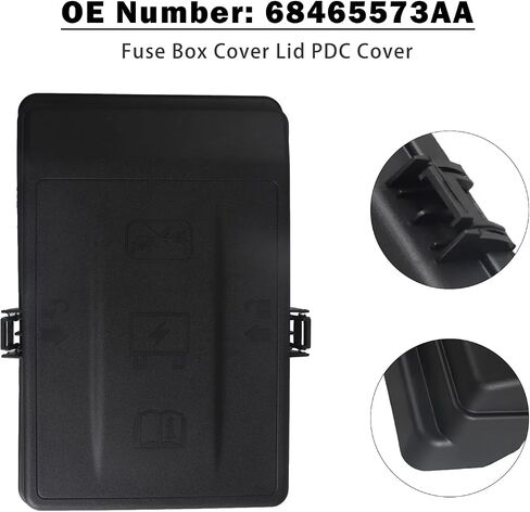 Areyourshop Fuse Box Cover Lid PDC Cover for RAM 1500 2019-2024 68465573AA in Kuwait