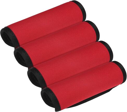 Luggage Handle Wrap [4PCS] - Neoprene Luggage Identifiers Use for Suitcases & Carry on & Travel Accessories - [Yellow-6IN/15CM] Comfort Grip Handle Cover in Saudi Arabia