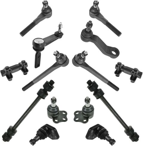 Ball Joint Tie Rod Sway Bar for Dodge for Ram 2500/3500 2000-2002 Idler Arm Steering Suspension Kit 14pc Upper,Lower,Front Left Right 223-9437 in Saudi Arabia