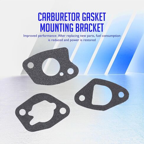 3 PCS CARBURETOR MOUNT MOUNT متوافق مع Honda GX160 GX168 GX200 168F EU3000IS 5.5HP 6.5HP GX محرك العشب حاجز كربوهي in Saudi Arabia