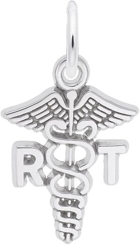 Sterling Silver RT Caduceus Charm in Saudi Arabia