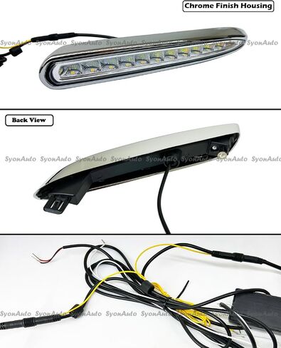 FITS 2020-2024 Toyota Corolla SE XSE Sedan 3 Colors LED DRL Daytime Running Light Fog LAMP KIT in Saudi Arabia