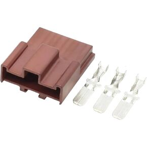 automotive connectors 3 Pin Automotive Male Or Female Docking Connector DJ7031K-6.3-11 DJ7031K-6.3-21 easy replacement(Female,1pcs) in Kuwait