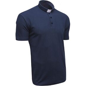 قميص بولو أسود وأرجواني Clergy بأكمام قصيرة بلون الجرافيت (XXL) in Kuwait