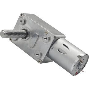 JGY-370 Threaded Shaft M8 Length 33mm Worm Gear Motor DC Reducer Speed Controller Forward Reverse 40RPM 24V in Kuwait