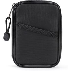 Grothery 5200°F Fireproof Passport Holder Office Essentials Fireproof&Waterproof Travel Document Organizer 8 Layer Heat Insulated Passport Cover for Men Women Hold Passport, Ticket, ID, Portable Black in Kuwait