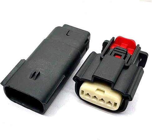 4 Pin Cylinder Cylinder High Voltage Package Connector 33471-0401 Car Output Transformer 33481-0401 (Multi ، 10 Sets) in Kuwait
