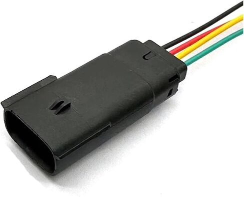 4 Pin Cylinder Cylinder High Voltage Package Connector 33471-0401 Car Output Transformer 33481-0401 (Multi ، 10 Sets) in Kuwait