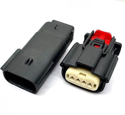 4 Pin Cylinder Cylinder High Voltage Package Connector 33471-0401 Car Output Transformer 33481-0401 (Multi ، 10 Sets) in Kuwait