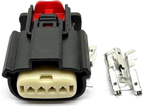 4 Pin Cylinder Cylinder High Voltage Package Connector 33471-0401 Car Output Transformer 33481-0401 (Multi ، 10 Sets) in Kuwait