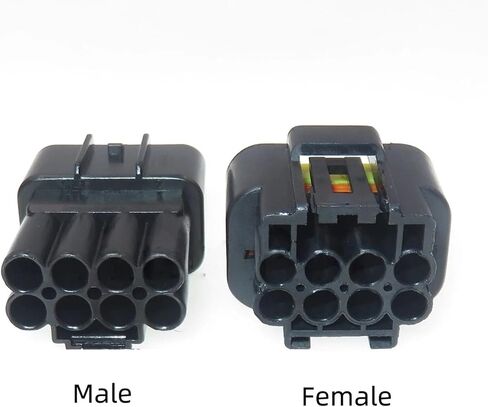 موصلات سلك السيارات 1/5/10 PCS 8 PIN FW-C-8F-B FW-C-8M-B Automobile Automobile AutomoCENT Socket Maintenance (ذكر مع الأسلاك ، 10 ٪) in Kuwait