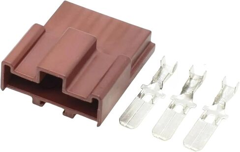 automotive connectors 3 Pin Automotive Male Or Female Docking Connector DJ7031K-6.3-11 DJ7031K-6.3-21 easy replacement(Female,1pcs) in Kuwait